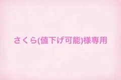 さくら(値下げ可能)様専用ページ