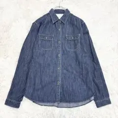 美品 スピックアンドスパン デニムシャツ 長袖 L相当