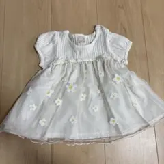 petit main 花柄トップス　90