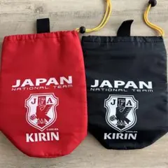JAPAN NATIONAL TEAM 保冷巾着袋 2個セット
