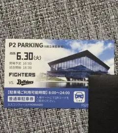 에스콘필드 홋카이도 주차권 P2 2026/6/30 (화)