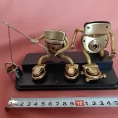 カエルの置物 ブリキ ボルト 音楽隊 ジャンクアート 7体 - メルカリ