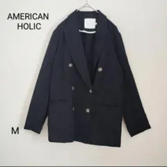 AMERICAN HOLIC テーラードジャケット ネイビー Mのサムネイル