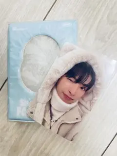 ATEEZ ホンジュン Winter MD snowman バインダー＋ トレカ