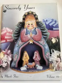 トールペイント洋書Sincerely Yours マーチフライズ　エンジェル美品