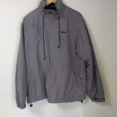 FIRST DOWN グレー 裏ボア　フード付きカジュアルジャケット