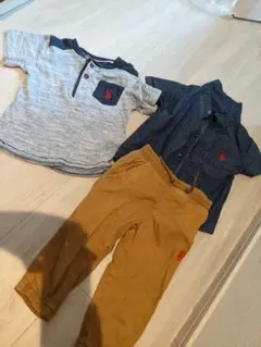 ラルフローレン　3点セット　シャツ　パンツ　Tシャツ