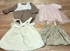 しまむらブランド ベビー服 女の子 まとめ 80~100