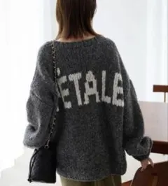 スローブイエナSLOBE IENA +81BRANCAペルーニット スローブイエナ+81BRANCA/ハチイチブランカペルーニットslobeiena