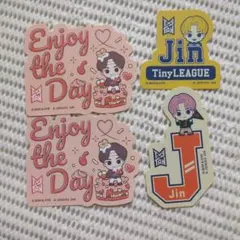 ⑭ TinyTAN モバイルステッカー vol.2 JIN コンプリート