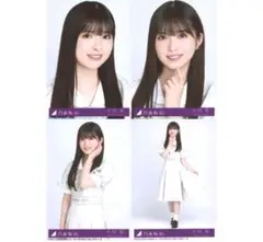乃木坂46生写真 4枚コンプ　小川彩　monopoly CD封入特典　制服