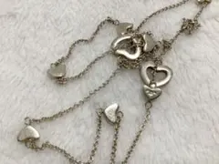 ティファニー ハートリンク ラリアット ネックレス