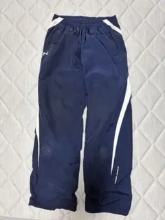 キッズ　UNDER ARMOUR ピステパンツ ネイビー　ＹＸＬ