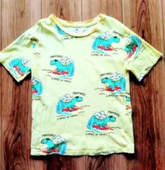 子供服　H&M　恐竜柄Tシャツ　EUR 122/128（目安：6〜8歳）