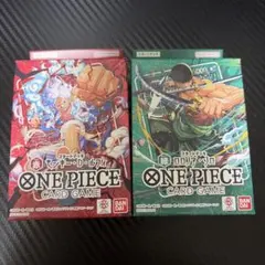 新品ワンピースカードスタートデッキ(赤ルフィ・緑ゾロ)3セット『合計6点』 ONE PIECE スタートデッキ 赤・ルフィ 緑・ゾロ新品未開封 セット
