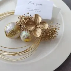 成人式髪飾り 卒業式 卒園式 ヘアパーツ ヘアアクセ 和玉 水引 ゴールド