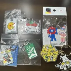 2025大阪万博関連アクリルキーホルダーセット　新品未使用