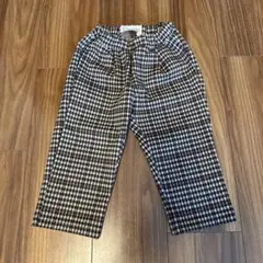 MAKE YOUR DAY チェック柄 ロングパンツ 90cmのサムネイル