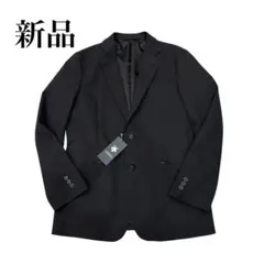 【新品】DESCENTE デサント　テーラードジャケット　ブラックのサムネイル