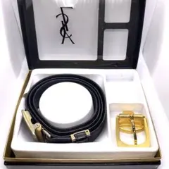 ✨極美品✨イヴサンローラン 牛革 ベルト 新品タグ 箱付き 男女兼用 2025年最新】ysl ベルトの人気アイテム - メルカリ