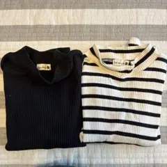 ブランシェス　リブニット120 2セット