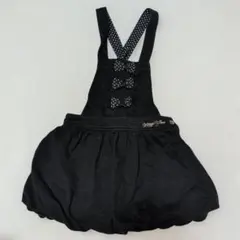 120★メゾピアノ★フリル＆リボン付き！バルーンワンピース★