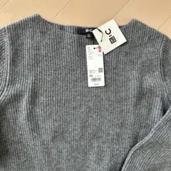 ニットワンピース 長袖