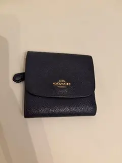 COACH 三つ折り財布 ネイビーのサムネイル