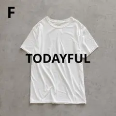 n711【TODAYFUL】シンプル 無地 半袖Tシャツ レイヤード