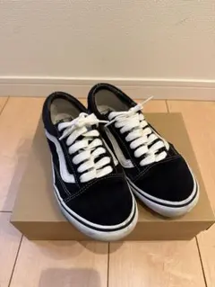 #vans #スニーカー　ブラック/ホワイト