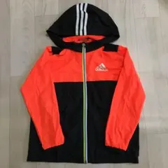 アディダス　ウィンドブレーカー　ナイロンジャケット　120