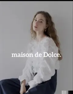maison de Dolce. メゾンドドルチェ オーガンジーブルゾン - メルカリ