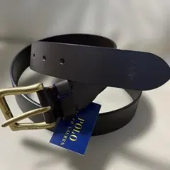 ポロラルフローレン クロコ型押し レザーベルト - メルカリ