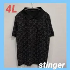 【大きいサイズ】nStinger ゴルフウェア　トップス　メンズ　ポロシャツ