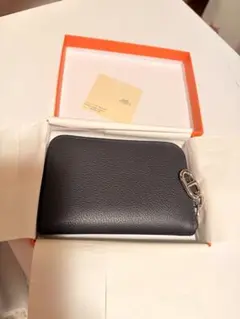 【新品】エルメス ジップアンゴー コンパクト シェーヌダンクル K刻印 未使用のサムネイル