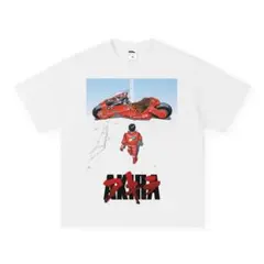 アキラ AKIRA T シャツ 白 半袖 アニメ T ファングッズ 2XL