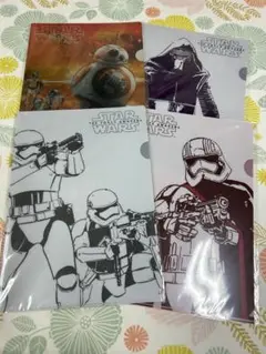 スター・ウォーズ クリアファイル 4枚セット