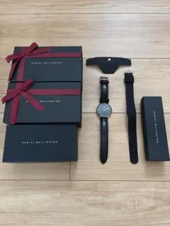 Daniel Wellington DW 腕時計 ベルト2本 箱付のサムネイル