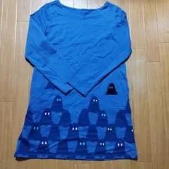 グラニフ　ワンピース　長袖　おばけ