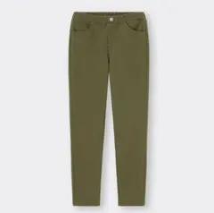 KIDS ストレッチスキニーパンツ 150cm OLIVE