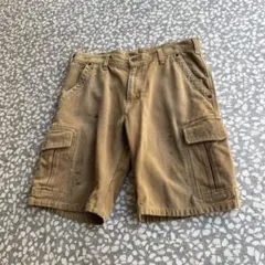 【ショートカーゴ、キャンバスパンツ】patagoniaガシガシ系ハーフパンツ