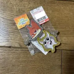 しまむら　ズートピア　コラボ　 前髪クリップ　ヘアクリップ　 ニック パウバード