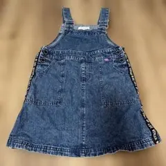 VIVIAN BLUE☆ デニム ジャンバースカート 130cm