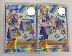 アイカツ カード 新条ひなき 花園きらら