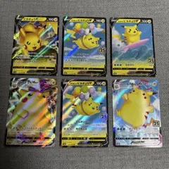 25th ピカチュウv　他　6枚セット