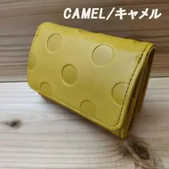 定価11000円 新品 ズッケロ 本革 三つ折り財布 ドット柄 コンパクト
