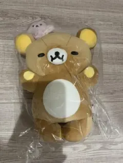 のほほんパーク ハムスター オレンジ色のぬいぐるみマスコット クマ