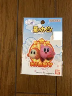 新品　星のカービィ　ワッペン　2way シール　アイロン　ハンドメイド　手芸