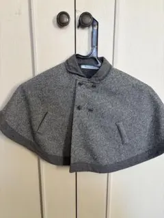 familiar ファミリア ポンチョ グレー 60〜90