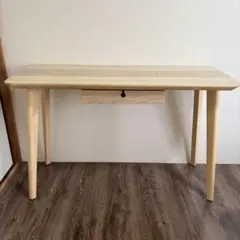 ダイニングテーブル 木製 ナチュラルカラー 引き出し付き 71×115